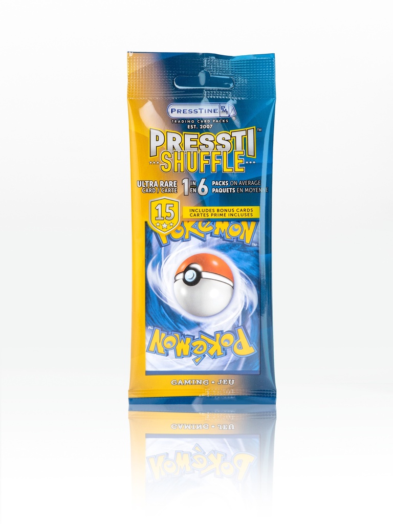 PRESSTISHUFFLE 15 CARDS (POKEMON) (12 Units) 0-6-84941-06038