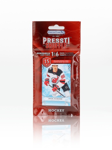 [CS-01051] PRESSTISHUFFLE 15 CARDS (HOCKEY) (12 Units) 0-6-84941-01051